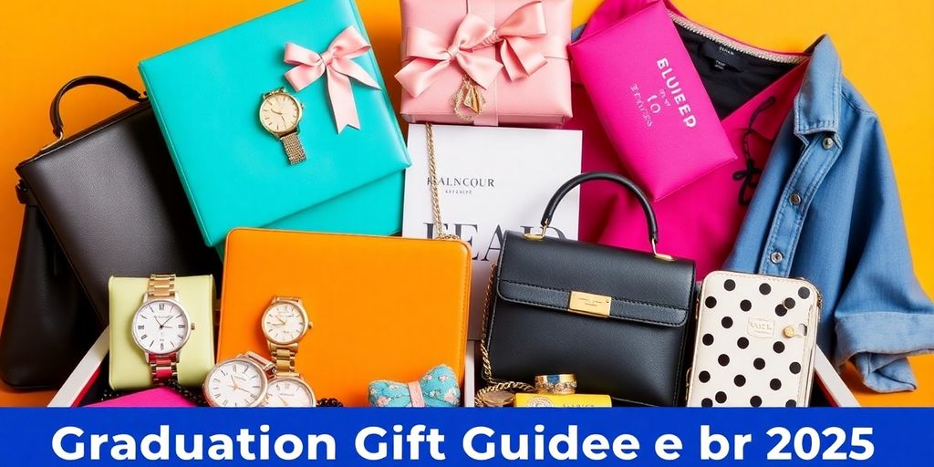Stylish graduation gifts for fashionable graduates.
