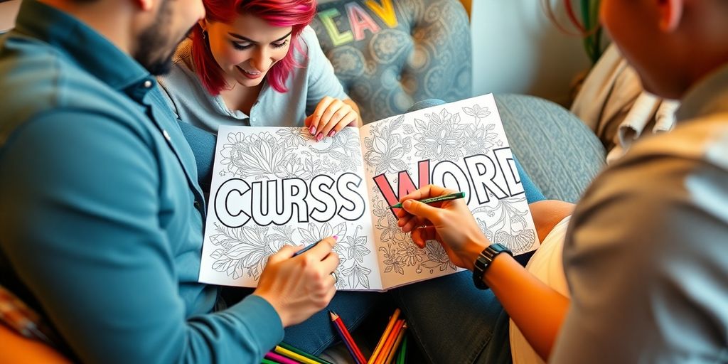 Unleash Your Creativity with a Curse Word Coloring Book Printable for Adults